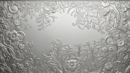 shimmering luxury silver background