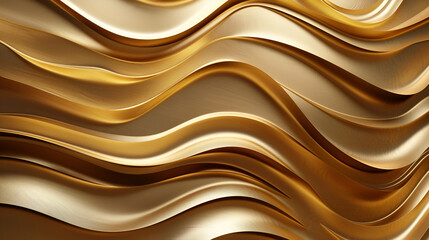 Obraz premium abstract background luxury cloth or liquid wave or wavy folds of grunge silk texture satin velvet material or luxurious Christmas background or elegant wallpaper design, background ,Golden satin, silk