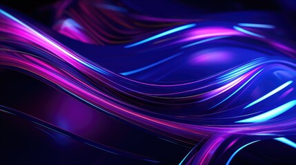 Fototapeta premium glowing abstract neon background
