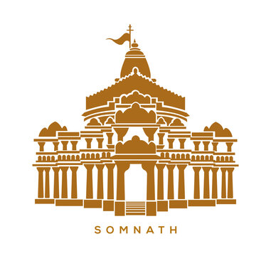 Somnath temple icon