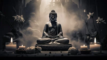 Foto op Canvas mindfulness art zen background © vectorwin