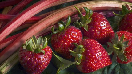 sour strawberry rhubarb