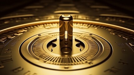 The master key hole.