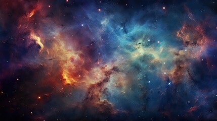 nebula space nature background