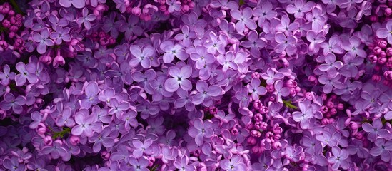 Vibrant Purple Flowers Blossoming in a Beautiful Garden - High Quality Wallpapers Collection
