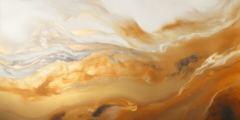 Luxurious abstract masterpiece: Marbled elegance meets shimmering gold. Concept Luxury Decor, Abstract Art, Marbled Elegance, Shimmering Gold, Masterpiece