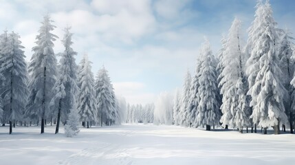 cold snowy snow background