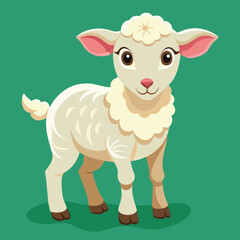 Obraz na płótnie Canvas Illustration of a sheep