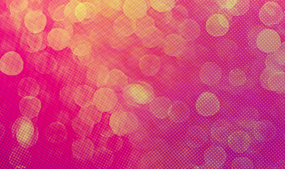 Pink bokeh effect background for banner, poster, celebrations and various design works