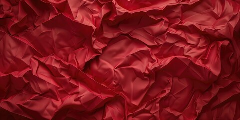 Vivid Red Paper: Abstract Background Design
