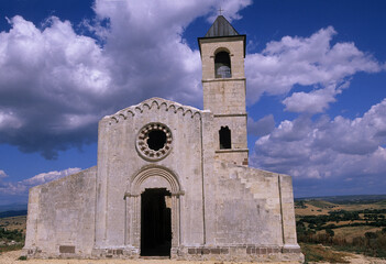 Fototapeta na wymiar San Pantaleo church, Martis, Sardinia Italy