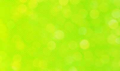 Green bokeh effect background for banner, poster, celebrations and various design works