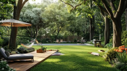 oasis backyard vacation