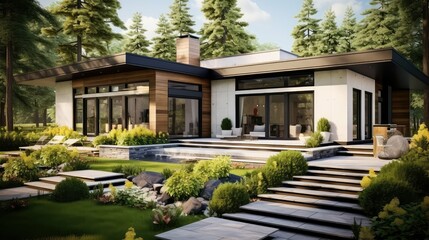 retreat residential cottage building