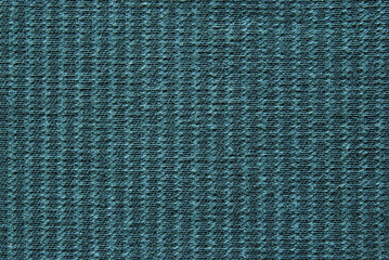 Dark green stripped canvas fabric texture as background