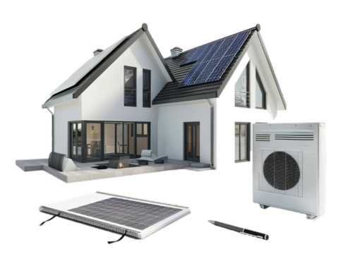 The concept of a modern smart home. - Powered by Adobe