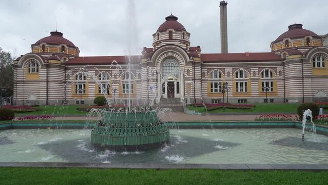 Regional history museum palace in Sofia, Bulgaria