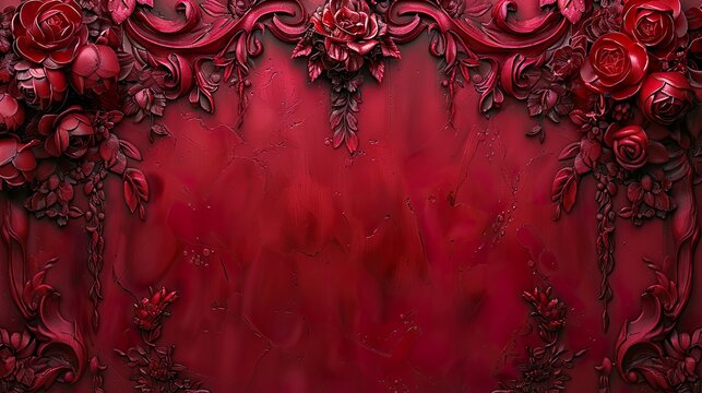 Recurso gr&aacute;fico de un fabuloso marco de piedra ornamental antiguo con espacio para texto. 