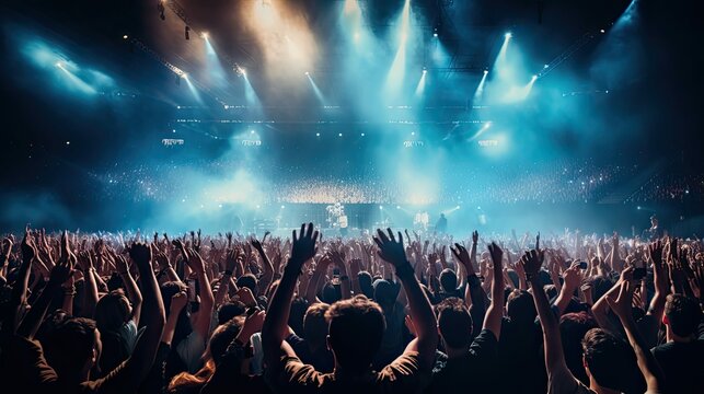 audience concert music background