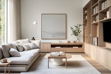 Minimalist Haven: Sleek Furniture, Clean Lines, Chic Textiles in Modern Home Design