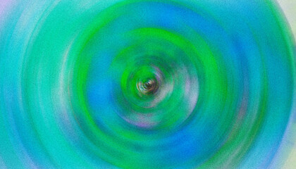 fondo con distorsión circular de color azul y verde con efecto de degradado, color fondo abstracto áspero, ruido granulado, textura grunge, futurista - obrazy, fototapety, plakaty