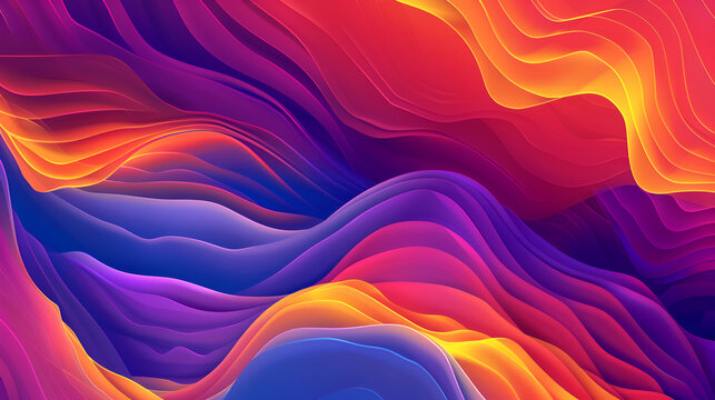 colorful vector illustration background. wallpaper, unique, uncommon, abstract color waves, texture, background,A playful and colorful pastel colors wave pattern design