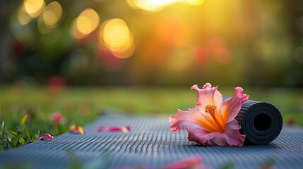 mindfulness yoga flower