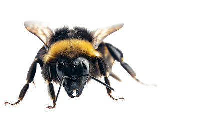 Picture a bee on a isolated background