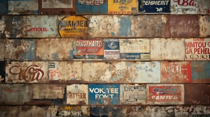 weathered wall vintage background