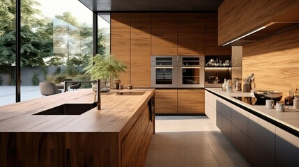 utensils wooden kitchen background