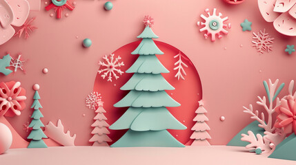 christmas tree and gifts