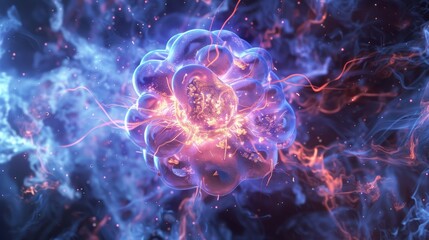 Nuclear Fission:  heavy atomic nuclei into smaller nuclei upon absorption of a neutron, releasing a significant amount of energy