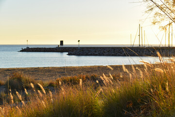 paysage bord de mer Séte