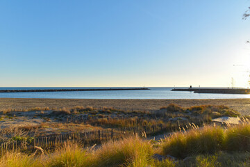 paysage bord de mer Séte