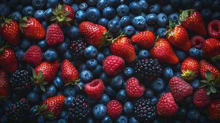 fruit strawberry blackberry