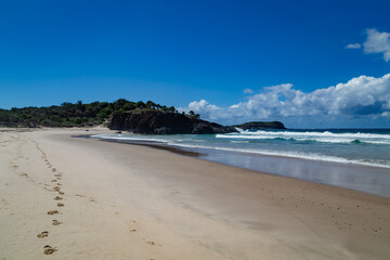 deserted beach