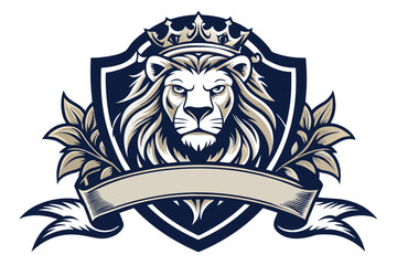 Lion head logo icon