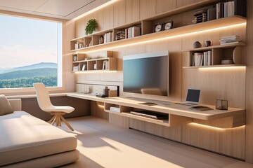 Smart Furniture Oasis: Gadgets Galore for Ultimate Comfort in Villa Luminosa