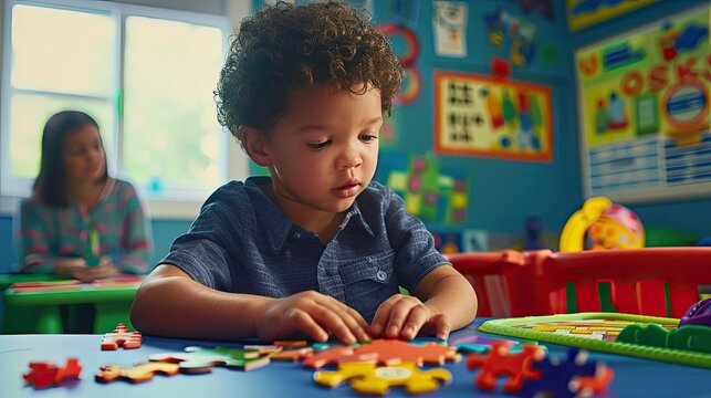play pre-school student
