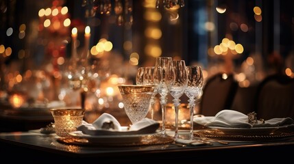 opulent luxury blurred lights