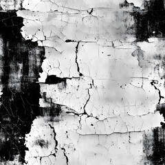 Old cracked paint on the wall,  Abstract background and texture for design