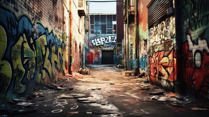 Fototapeta premium urban grunge city background