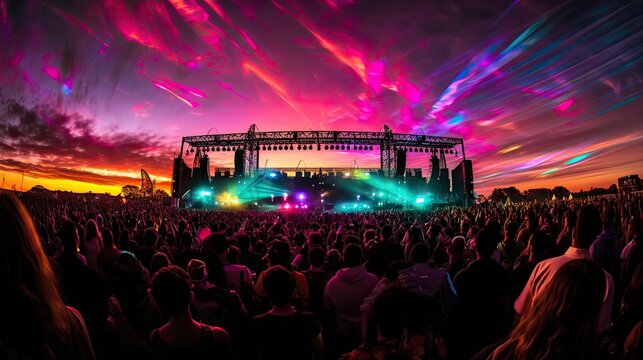sample electronic music background