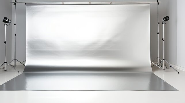 metal sheet silver background