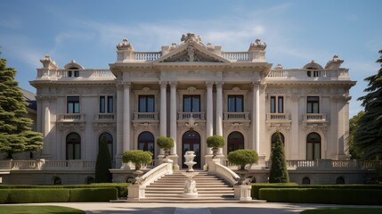 regal exterior mansion building