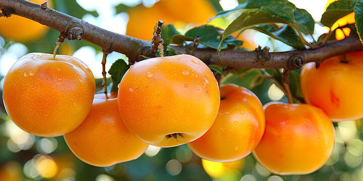 Marakuya, with sweet and sour seeds and fragrant pulp, against the background of bright sunlight
