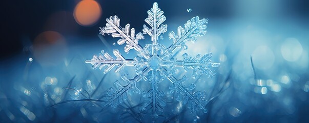 snowflake in precious minerals