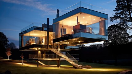 contemporary design house building
