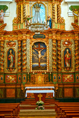 Innenansicht der Kirche St-François in Annecy (Haute-Savoie, Auvergne-Rhône-Alpes) Frankreich