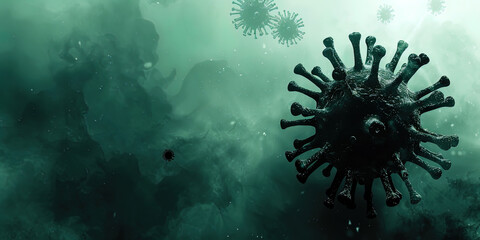 The microworld, where bacteria and viruses are huge monster
